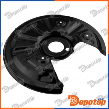 Déflecteur, disque de frein arrière droite pour VW | HTO-VW-086, 57SKV733